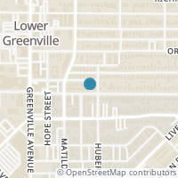 Map location of 5819 Lewis St, Dallas TX 75206