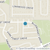 Map location of 336 Hill Crest Drive, Hurst, TX 76053