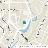 Map location of 3831 Turtle Creek Boulevard #19A, Dallas, TX 75219