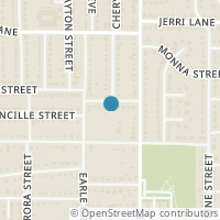 Map location of 4416 Monna St, Haltom City TX 76117