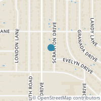 Map location of 3521 Scranton Drive, Richland Hills, TX 76118
