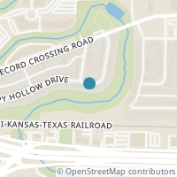 Map location of 1438 Sleepy Hollow Dr, Dallas TX 75235