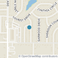 Map location of 3551 Reeves Street, North Richland Hills, TX 76117
