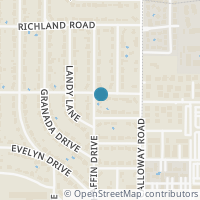 Map location of 7600 Dover Ln, Richland Hills TX 76118