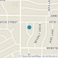 Map location of 3552 Parker Rd W, Haltom City TX 76117