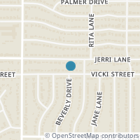 Map location of 5217 Vicki Street, Haltom City, TX 76117