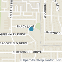 Map location of 504 Arwine Drive, Hurst, TX 76053