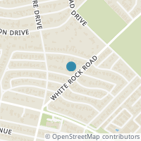 Map location of 7031 Wildgrove Avenue, Dallas, TX 75214