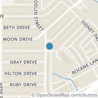 Map location of 3900 Modlin St, Mesquite TX 75150