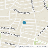 Map location of 6903 Wildgrove Avenue, Dallas, TX 75214