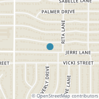 Map location of 5217 Jerri Lane, Haltom City, TX 76117