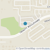 Map location of 3812 Vista Mar Drive, Fort Worth, TX 76040