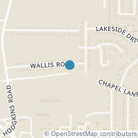 Map location of 6709 Wallis Road, Lake Worth, TX 76135