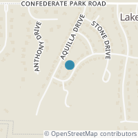 Map location of 528 Crest Ridge Drive, Lakeside, TX 76108