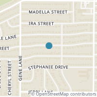 Map location of 4912 Roxie St, Haltom City TX 76117