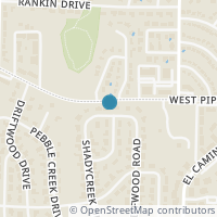 Map location of 3906 Wildwood Street, Euless, TX 76040