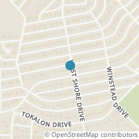 Map location of 6969 Lakewood Boulevard, Dallas, TX 75214
