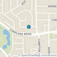 Map location of 4116 WOODENRAIL Lane, Irving, TX 75061