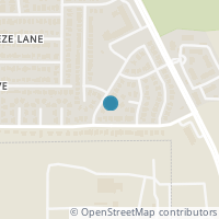 Map location of 4612 Hearthstone Lane, Fort Worth, TX 76135
