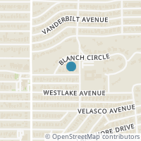 Map location of 6439 Vickery Blvd, Dallas TX 75214