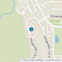 Map location of 3924 Diamond Loch W, North Richland Hills, TX 76180