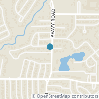 Map location of 1734 Kiltartan Drive, Dallas, TX 75228