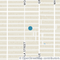 Map location of 5618 Vanderbilt Avenue, Dallas, TX 75206