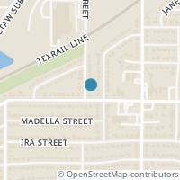 Map location of 4104 Janada St, Haltom City TX 76117