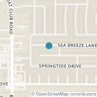 Map location of 5917 Sea Breeze Lane, Fort Worth, TX 76135