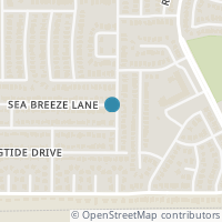 Map location of 5701 Sea Breeze Lane, Fort Worth, TX 76135