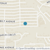 Map location of 6716 Lake Circle, Dallas, TX 75214