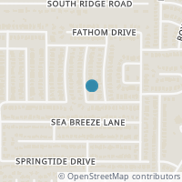Map location of 4908 Portview Drive, Fort Worth, TX 76135