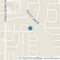 Map location of 308 Cliffdale Drive, Euless, TX 76040