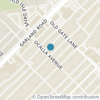 Map location of 9007 San Fernando Way, Dallas, TX 75218
