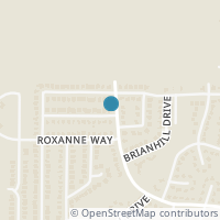 Map location of 6600 Rhea Ridge Drive, Fort Worth, TX 76135