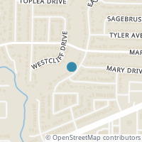 Map location of 804 Eastcliff Drive, Euless, TX 76040