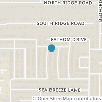 Map location of 5024 Coral Creek Drive, Fort Worth, TX 76135