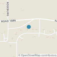 Map location of 143 N Boyce Lane, Fort Worth, TX 76108
