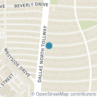 Map location of 4561 Belclaire Ave, Dallas TX 75205