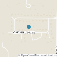 Map location of 5100 Oak Mill Drive, Fort Worth, TX 76135
