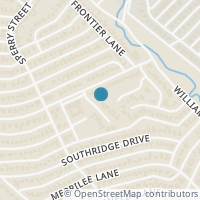 Map location of 3628 Vintage Place, Dallas, TX 75214
