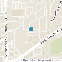 Map location of 927 Ponds Edge Lane, Euless, TX 76040