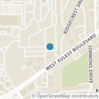 Map location of 811 Ponds Edge Lane, Euless, TX 76040