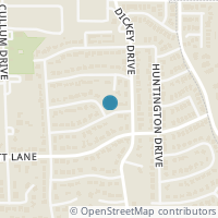 Map location of 511 John Vernon Lane, Euless, TX 76040