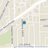 Map location of 323 Norman Drive, Euless, TX 76040