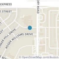 Map location of 2420 Hancock Street, Irving, TX 75061