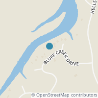 Map location of 1020 Bluff Creek Dr, Strawn TX 76475