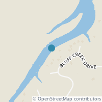 Map location of 1040 Bluff Creek Dr, Strawn TX 76475