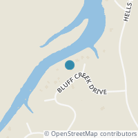 Map location of 1024 Bluff Creek Dr, Strawn TX 76475