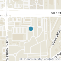 Map location of 908 Cotton Gin Lane, Euless, TX 76040